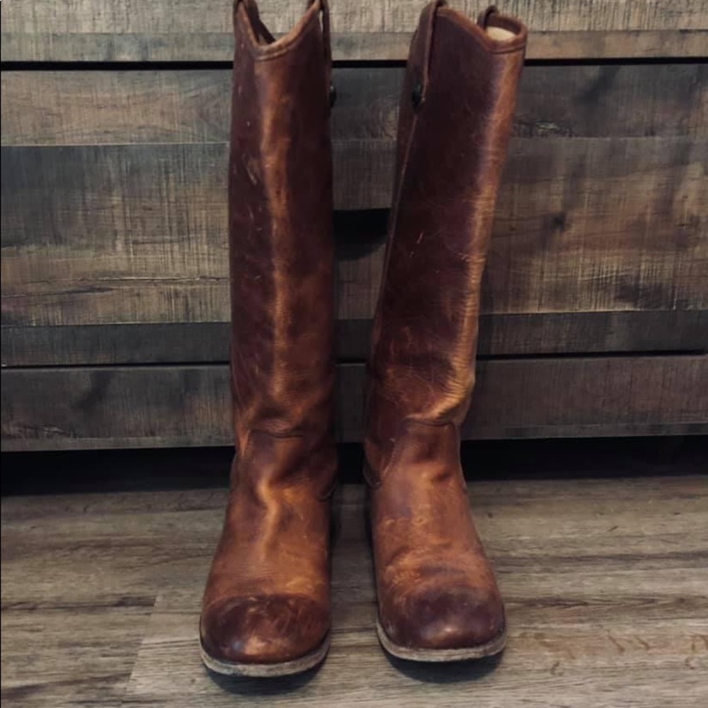 Frye Melissa leathern boots - Picture 3 of 4